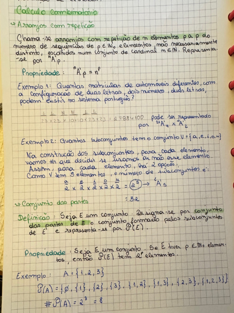 Cálculo Combinatorio 1 | PDF
