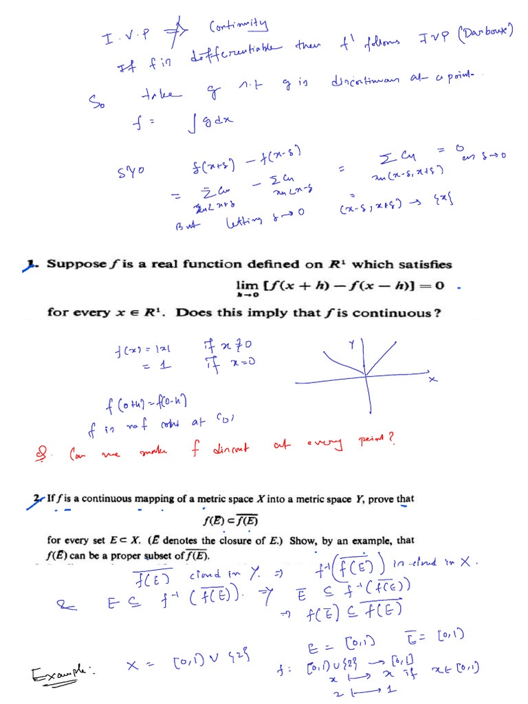 Metric Spaces I | PDF