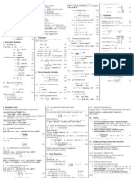 Equation Sheet