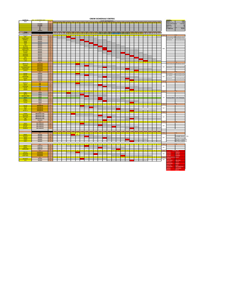 SCHEDULE 21 NOV 24.xlsx-3 | PDF