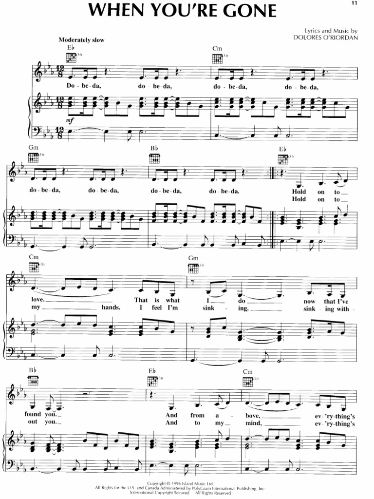 Cranberries+ +When+Youre+Gone