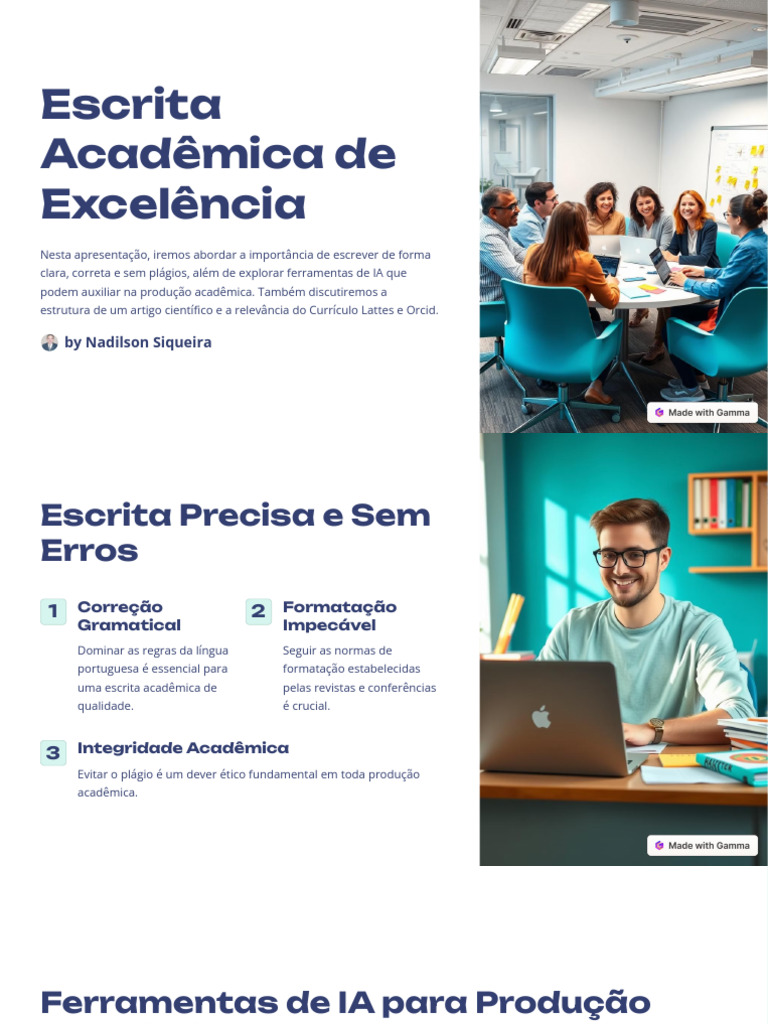 Escrita Acadêmica: Dicas e Ferramentas | PDF | Science | Publicações ...