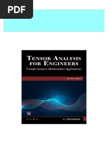PDF Tensor Analysis For Engineers 2nd Edition Mehrzad Tabatabaian Download