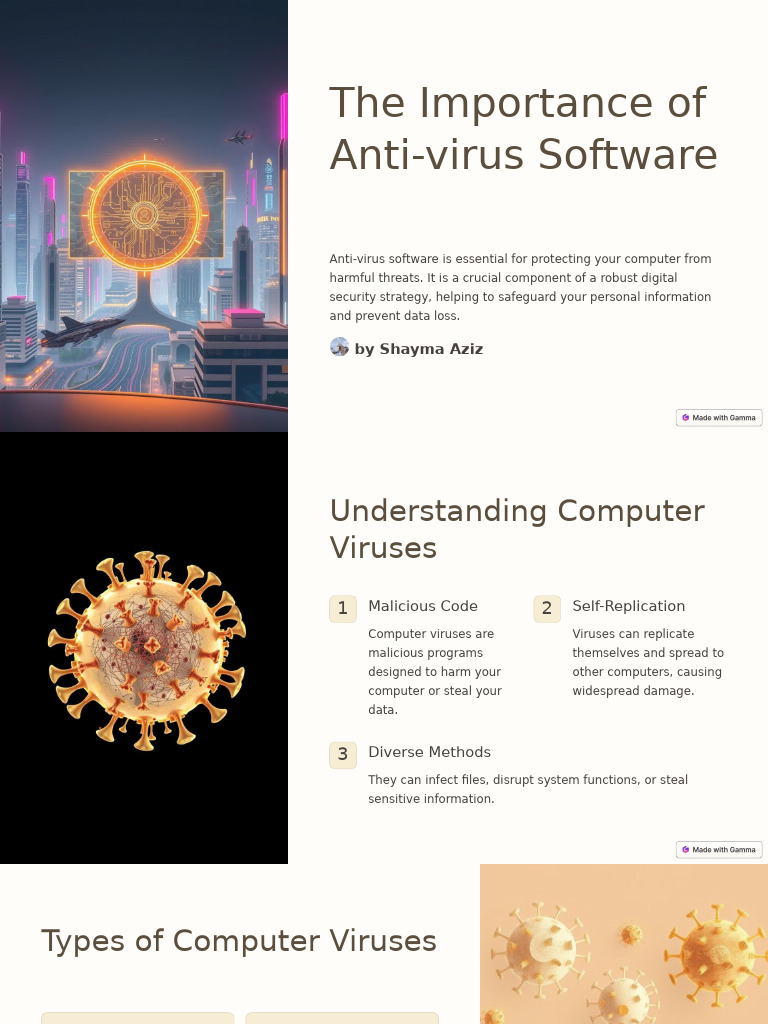Types and Importance of Computer Viruses | PDF