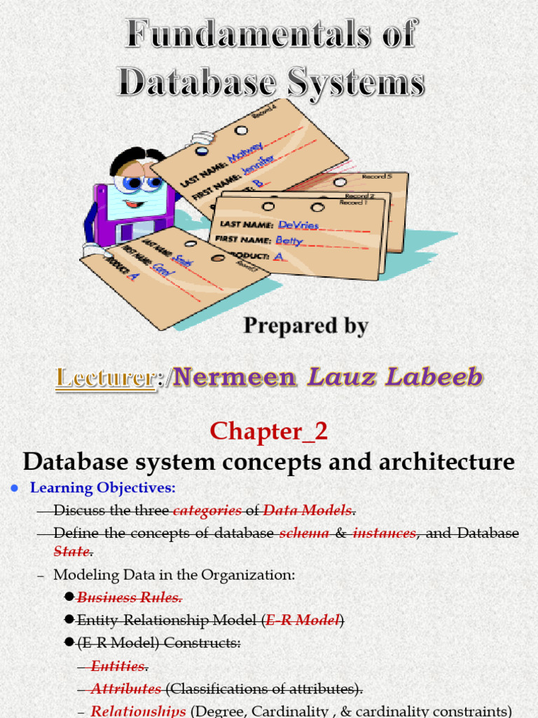Lec 5 Part 2 | PDF | Information Technology Management | Data Model