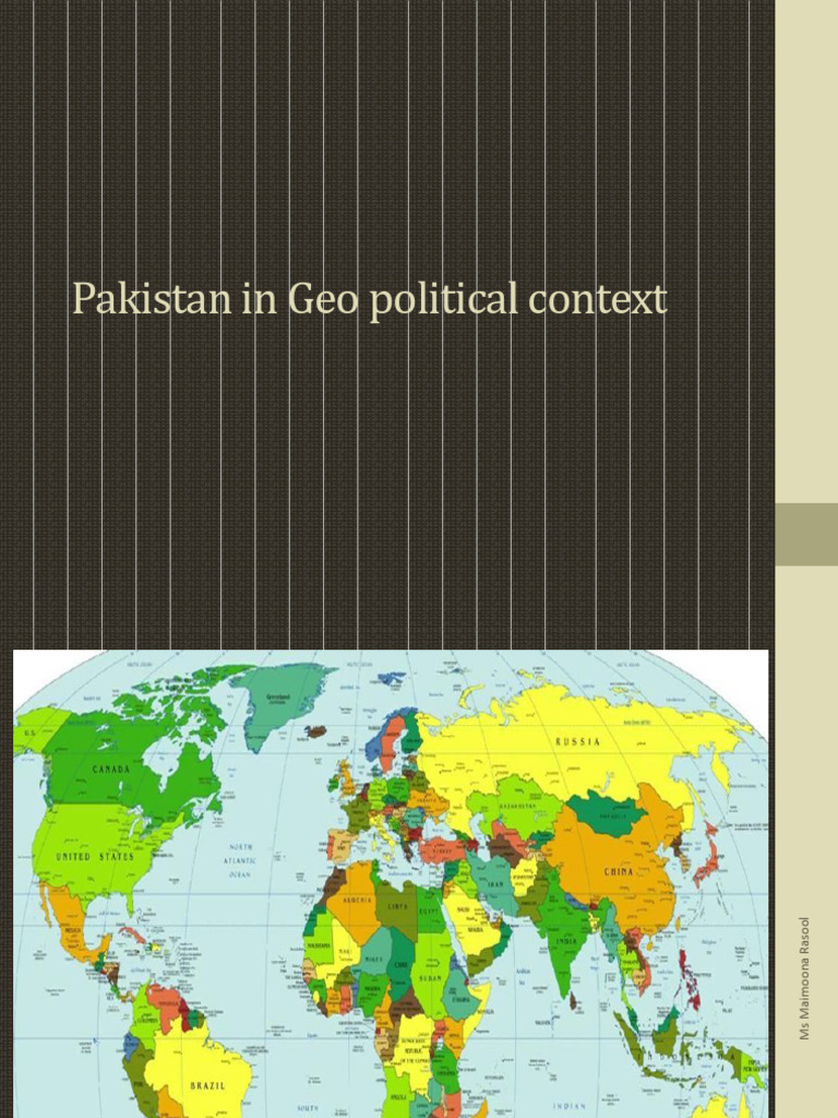 Pakistan's Role in Global Geopolitics | PDF