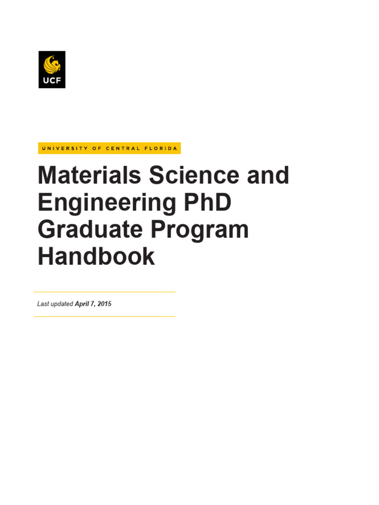 Materials Science And Engineering Phd Pdf Thesis Postgraduate