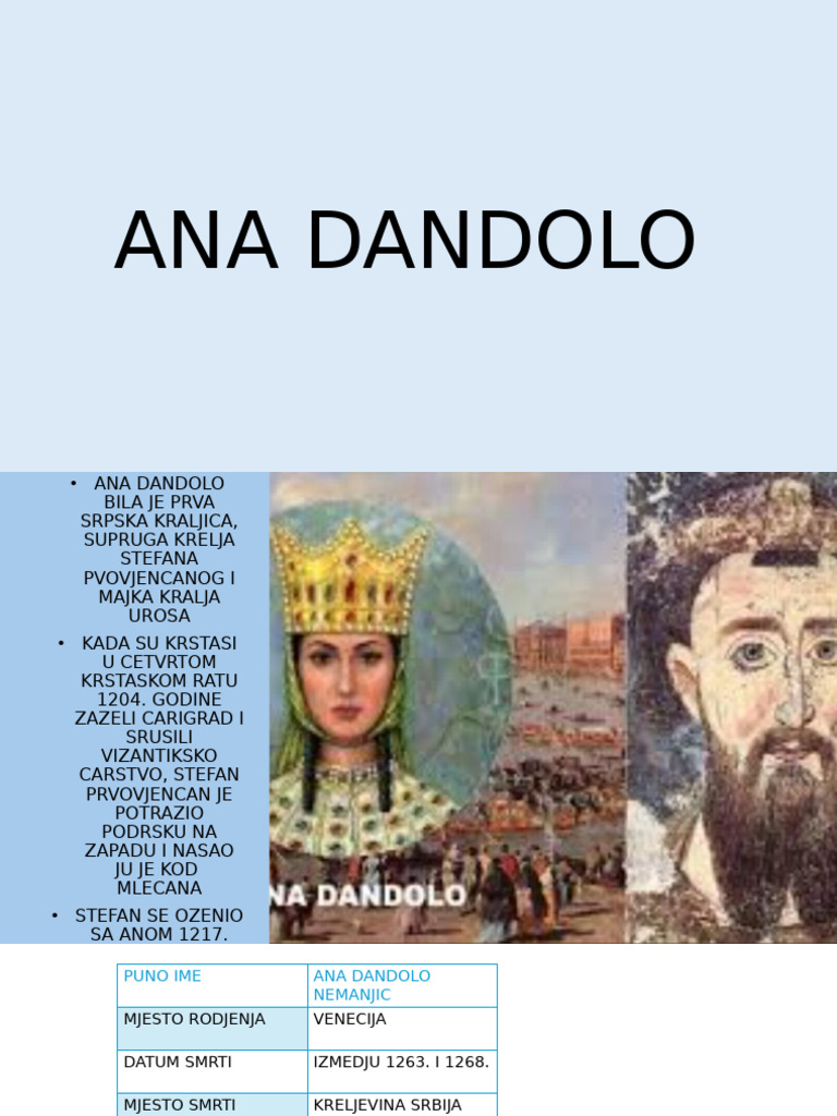 Ana Dandolo | PDF