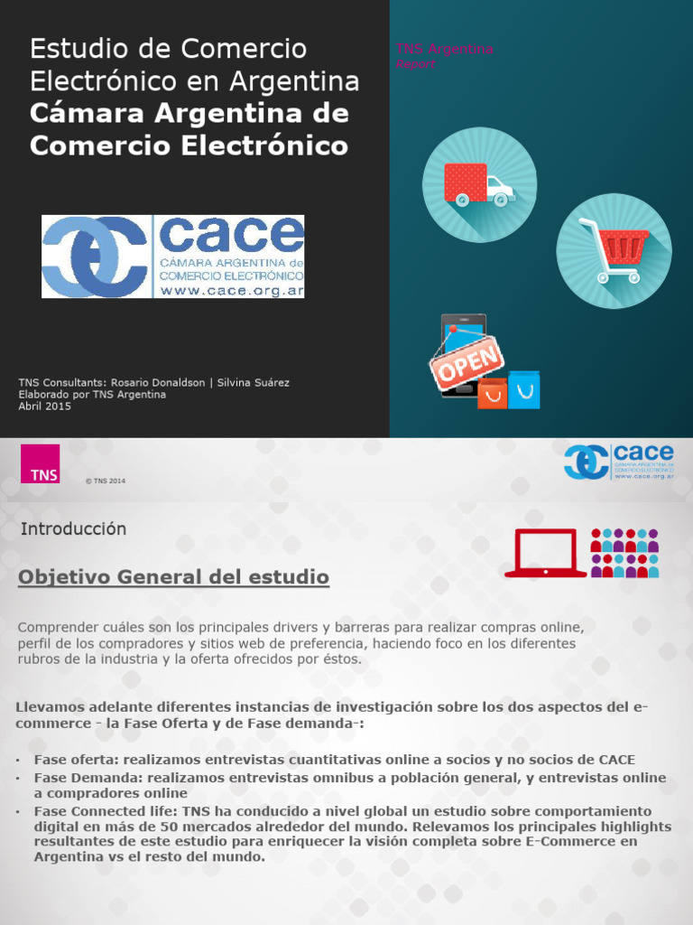 Cace Estudio Anual 2014 Resumen | PDF | Comercio electrónico | Tarjeta ...