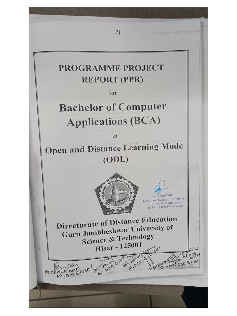 BCA Eligibility Criteria | PDF
