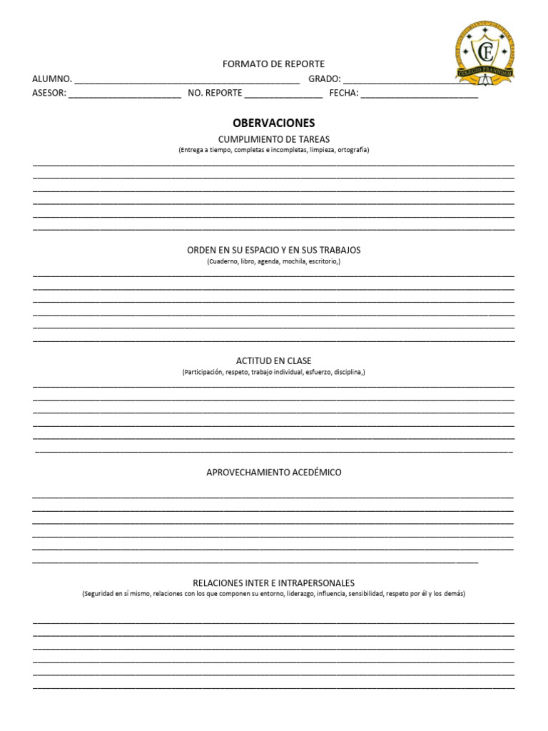 Reporte de Evaluación Académica | PDF | Psicología Social | Sicología
