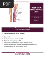 DVT: Acute vs Chronic Documentation | PDF | Thrombosis | Vein