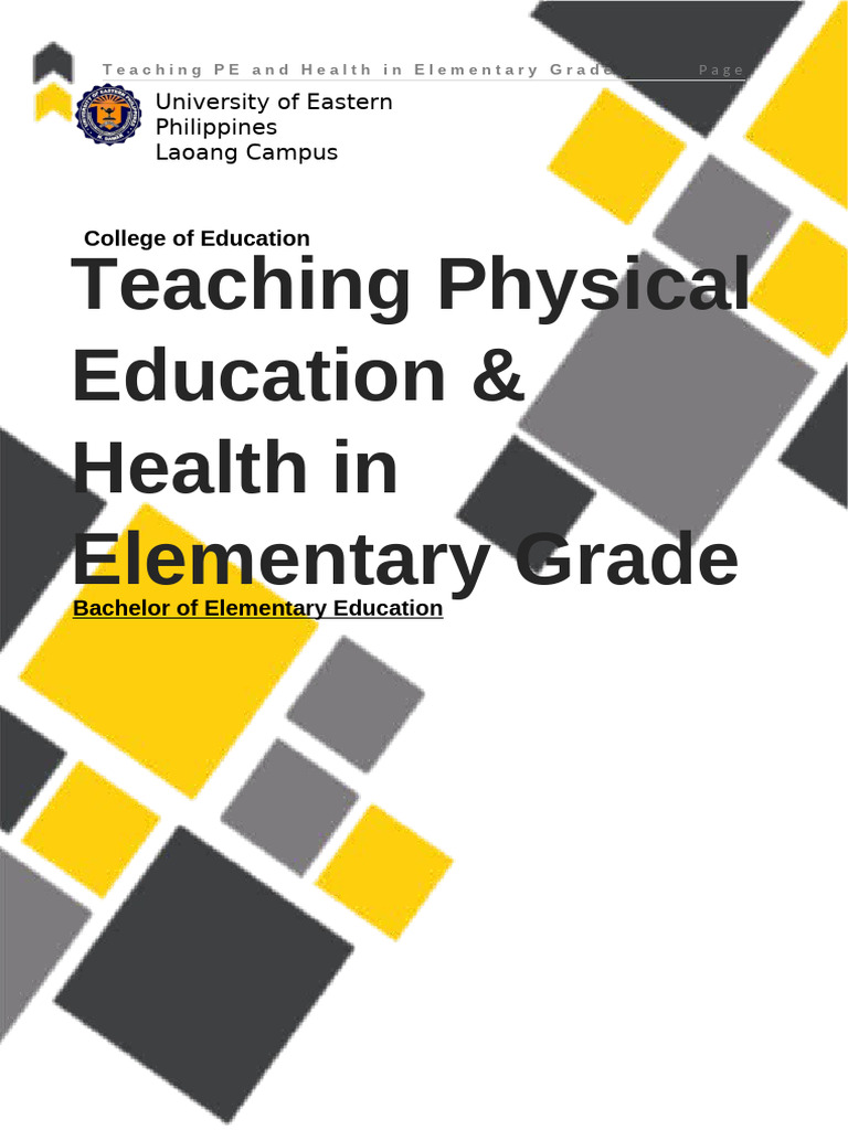 Teaching PE & Health in Elementary Grades | PDF | Physical Education ...