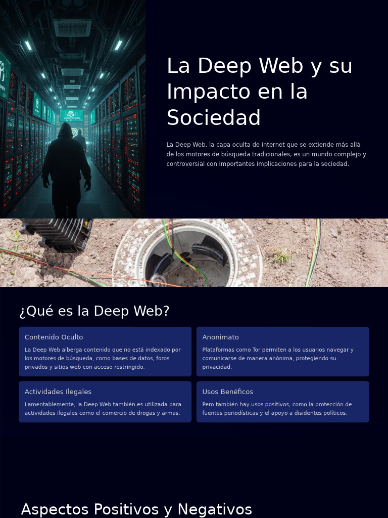 Impacto de la Deep Web en la Sociedad | PDF | Anonimato | Informática