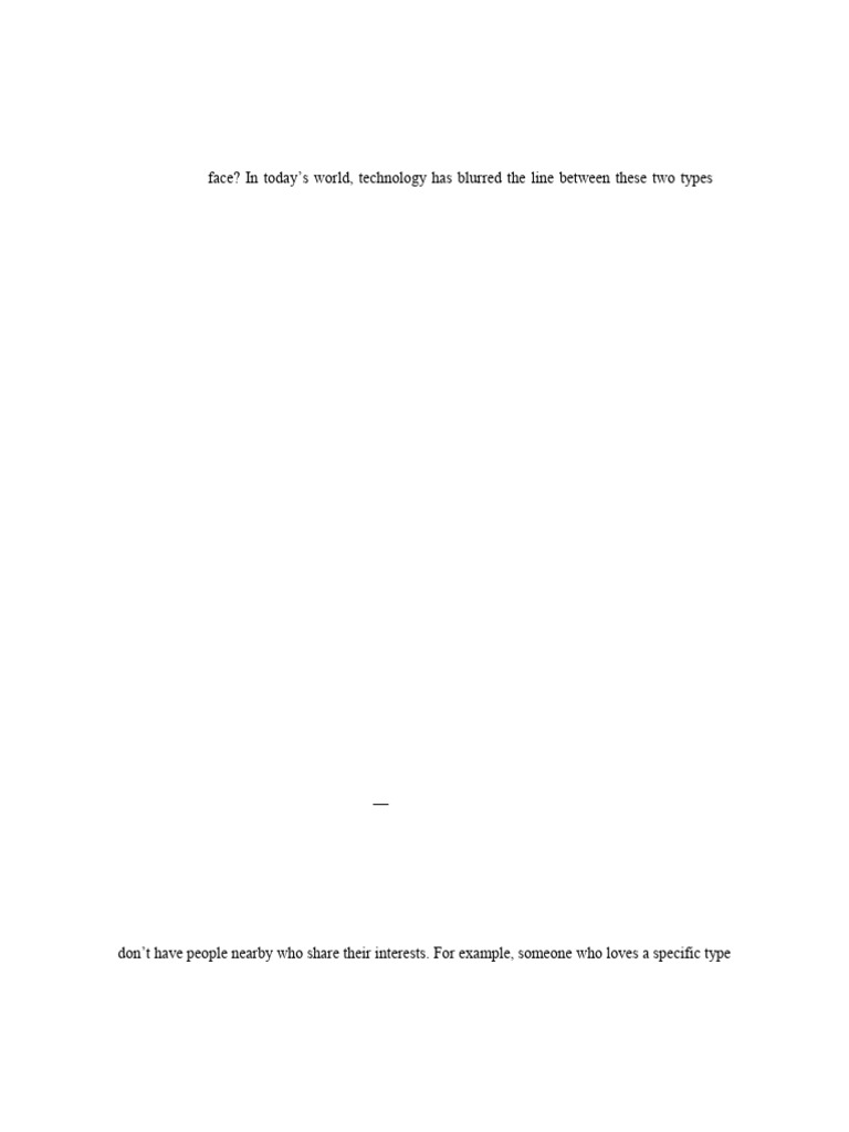 English Essay (Technology) | PDF | Augmented Reality | Human Communication