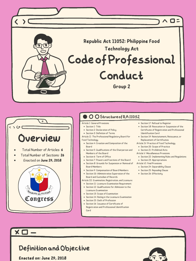 Philippine Food Technology Act Overview | PDF