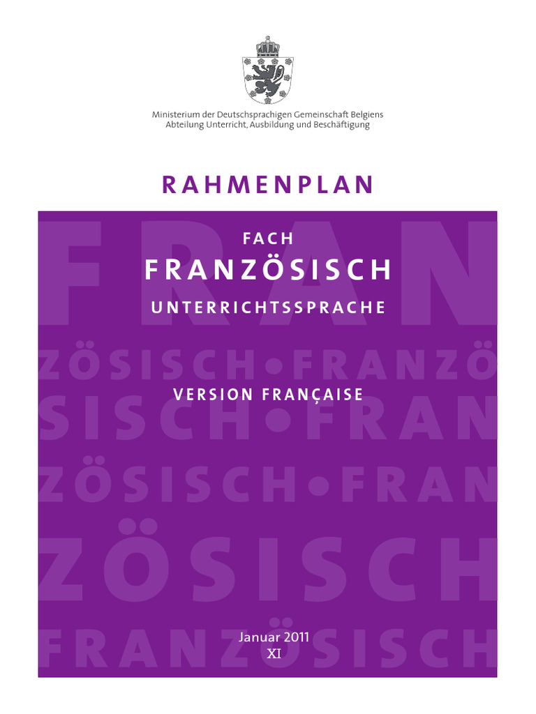 RP Franz Sisch Unterrichtssprache PRIM (FR) | PDF