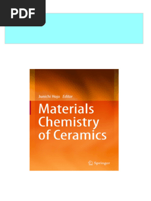 洋書 Materials Chemistry of Ceramics Ebooks File Materials Chemistry of Ceramics Junichi Hojo All