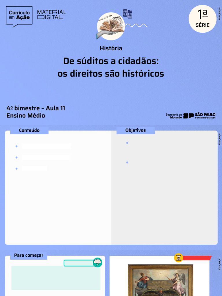 De Súditos A Cidadãos: Os Direitos São Históricos | PDF | Ciência ...