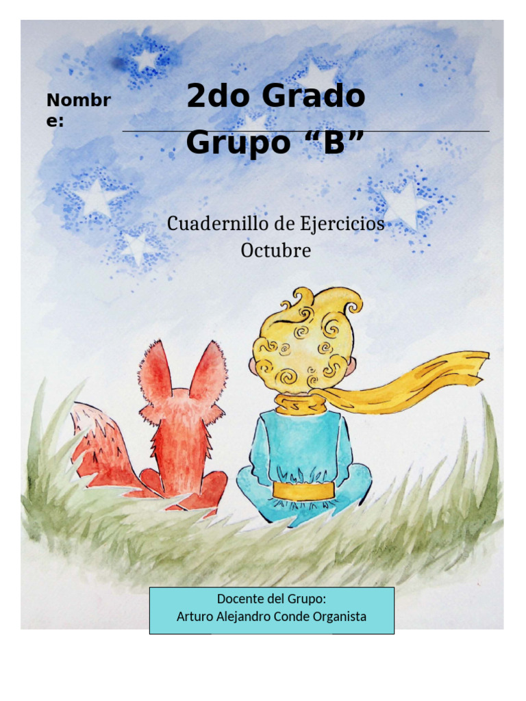 Cuadernillo de Ejercicios 2do Grado B | PDF