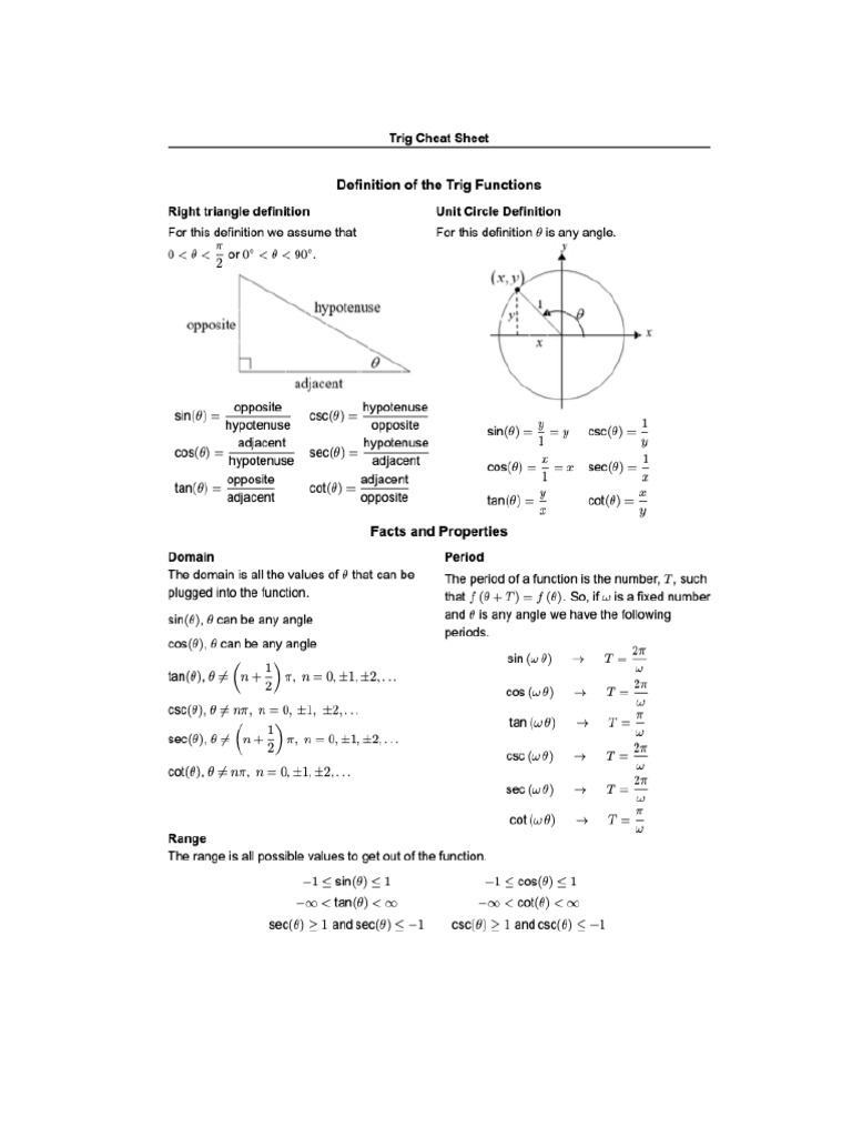 Trig identity1 pdf