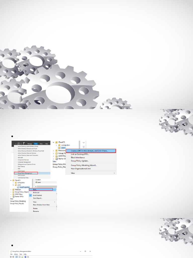 Windows Server Group Policy | PDF