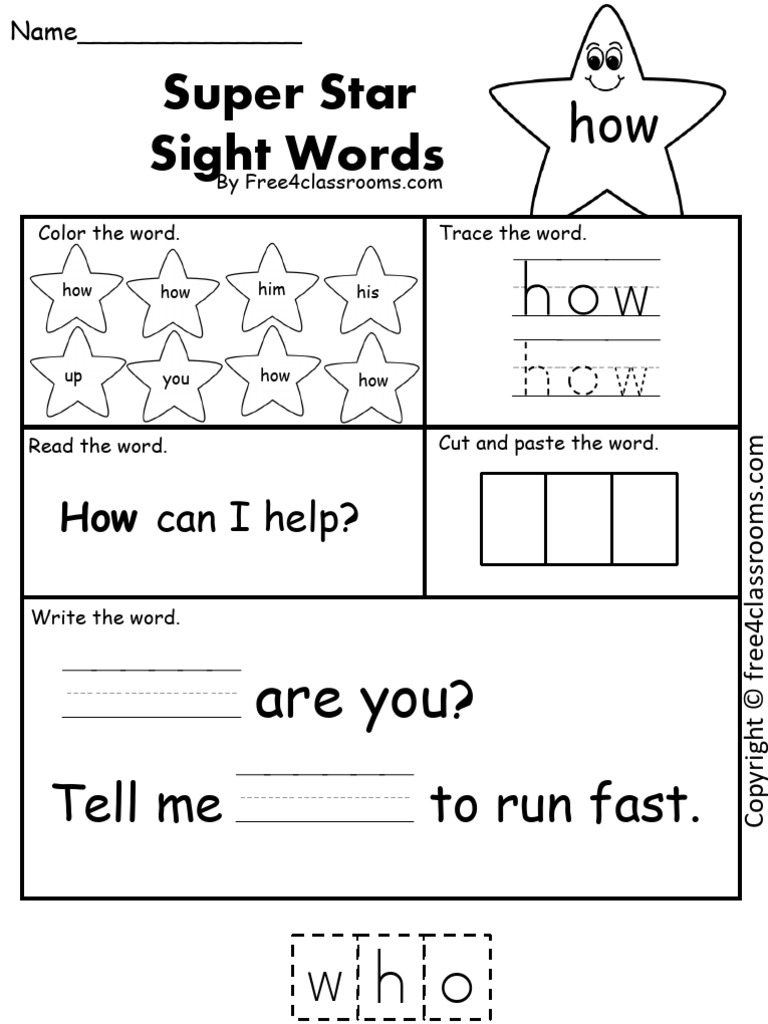 Super Star Word How NKXQSG | PDF