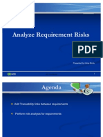 Analyze Requirement Risks