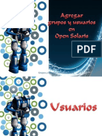Agregar Grupos y Usuarios en Open Solaris