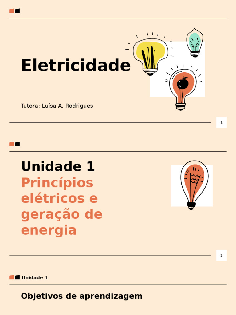 Princípios de Eletricidade e Circuitos | PDF | Rede elétrica ...