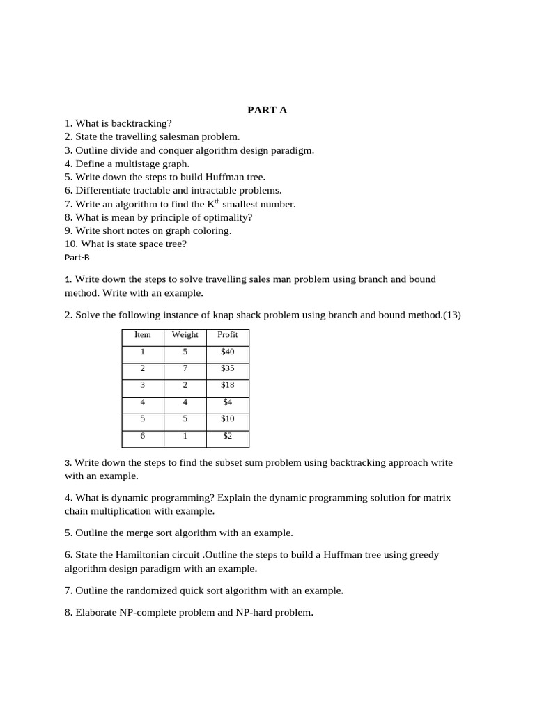Algorithms for Optimization Problems | PDF