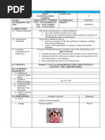 Lesson Plan 01 BIO (Grade 9) | PDF | Rna | Dna