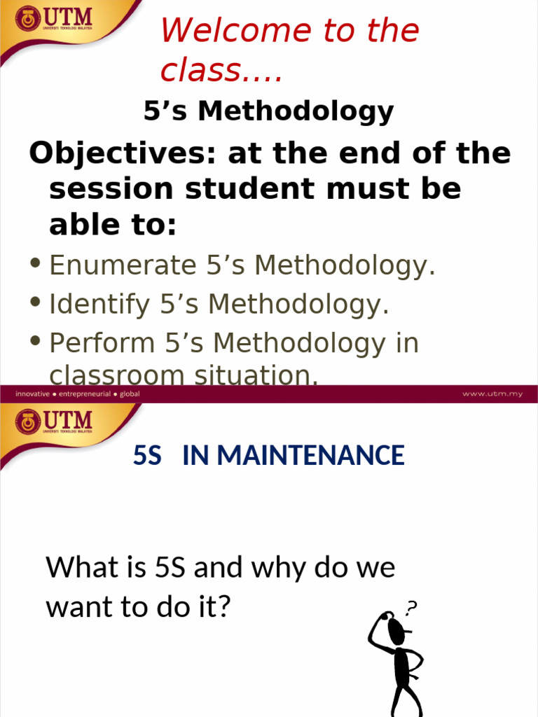 5S Methodology | PDF | Housekeeping