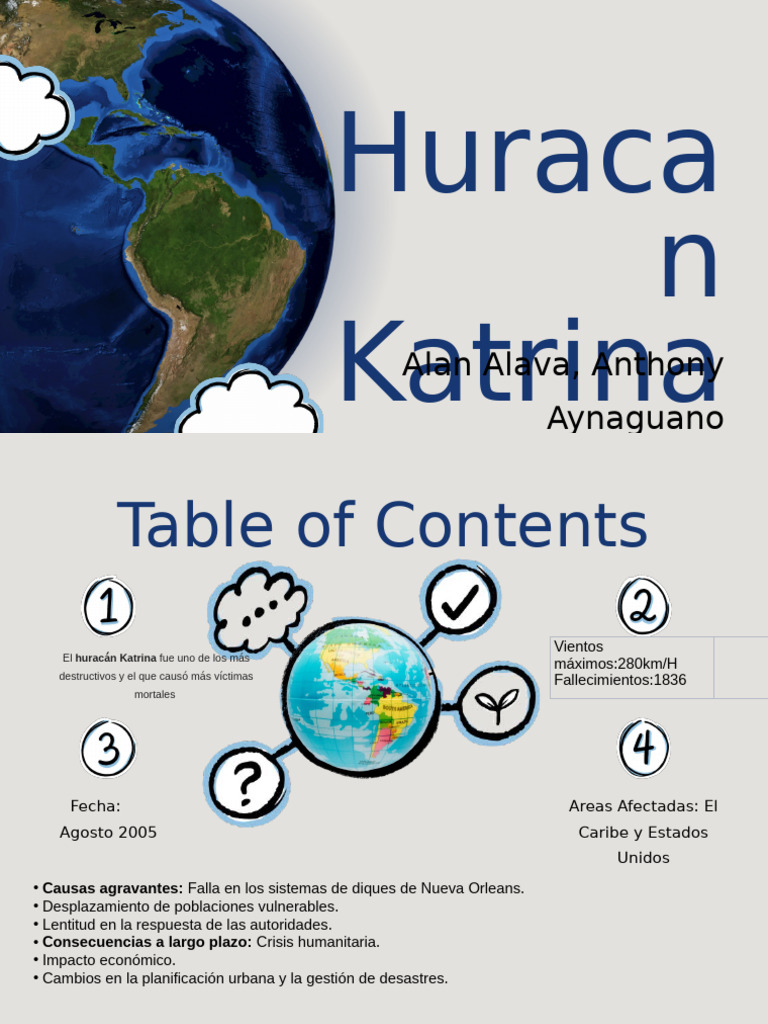 Huracán Katrina: Desastre Anunciado | PDF