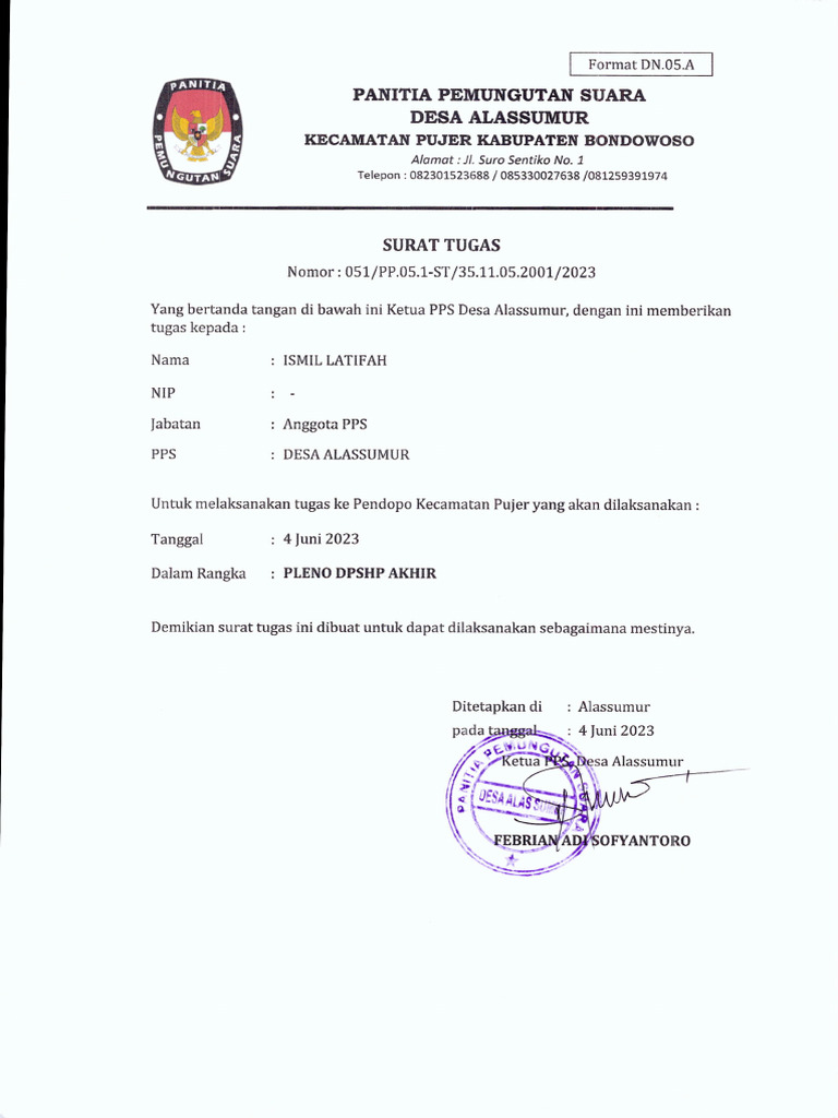 Format Dn.05a | PDF