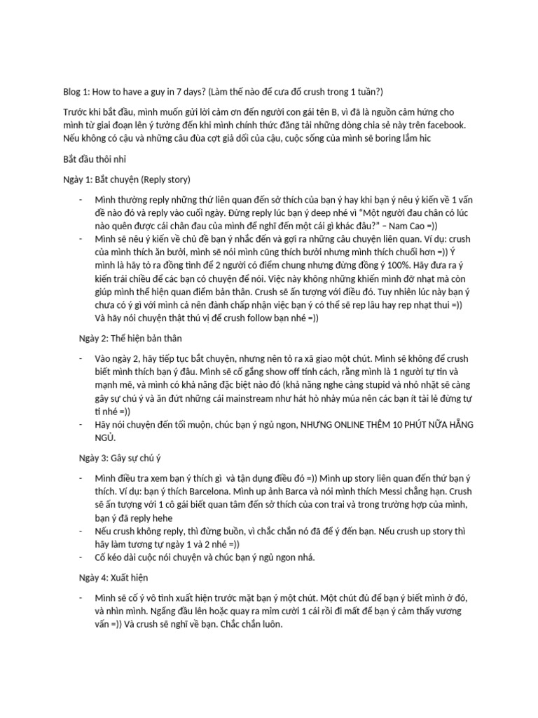 How to have a guy in 7 days pdf