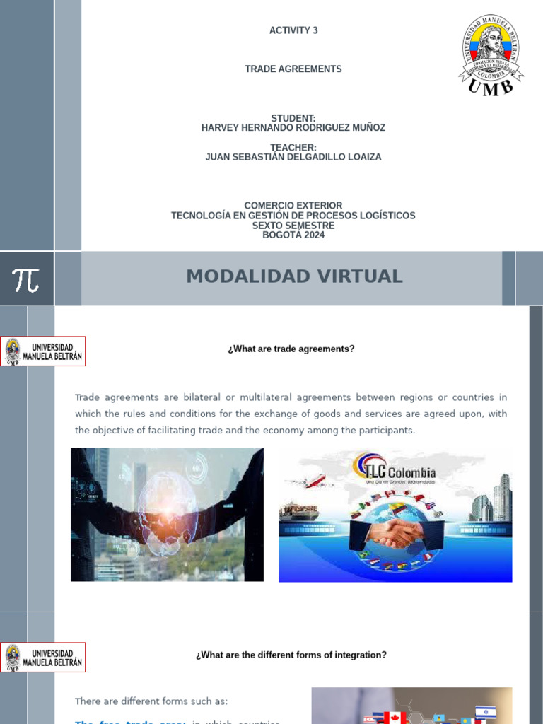 Colombia's Trade Agreements Overview | PDF | Trade Agreements | Trade