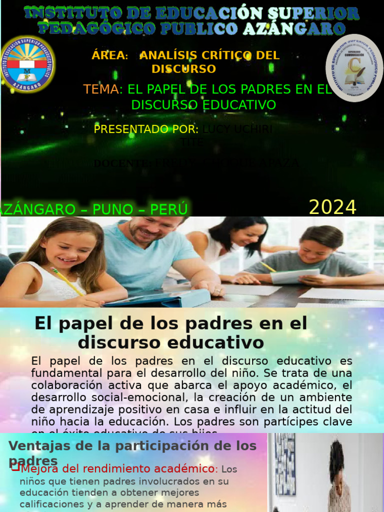 Papel de los Padres en la Educación | PDF | Aprendizaje | Curiosidad