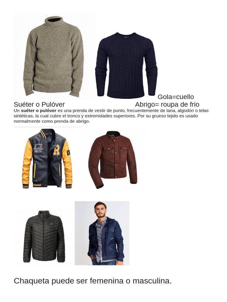 Ropa de Invierno | PDF