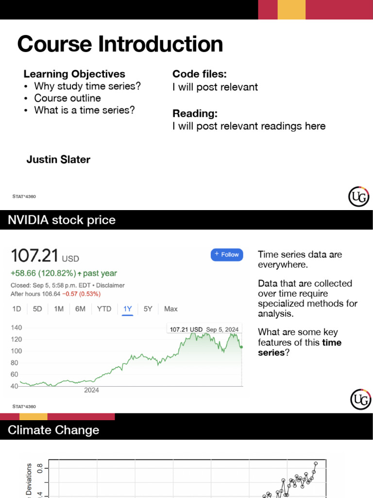 Introduction to Time Series Analysis | PDF | Random Variable | Time Series
