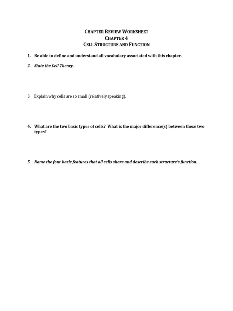 Biology Students' Cell Guide | PDF