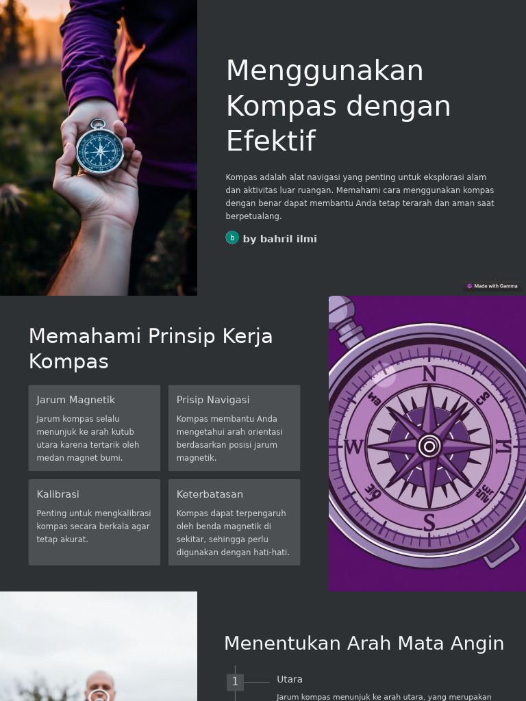 Menggunakan Kompas Dengan Efektif | PDF