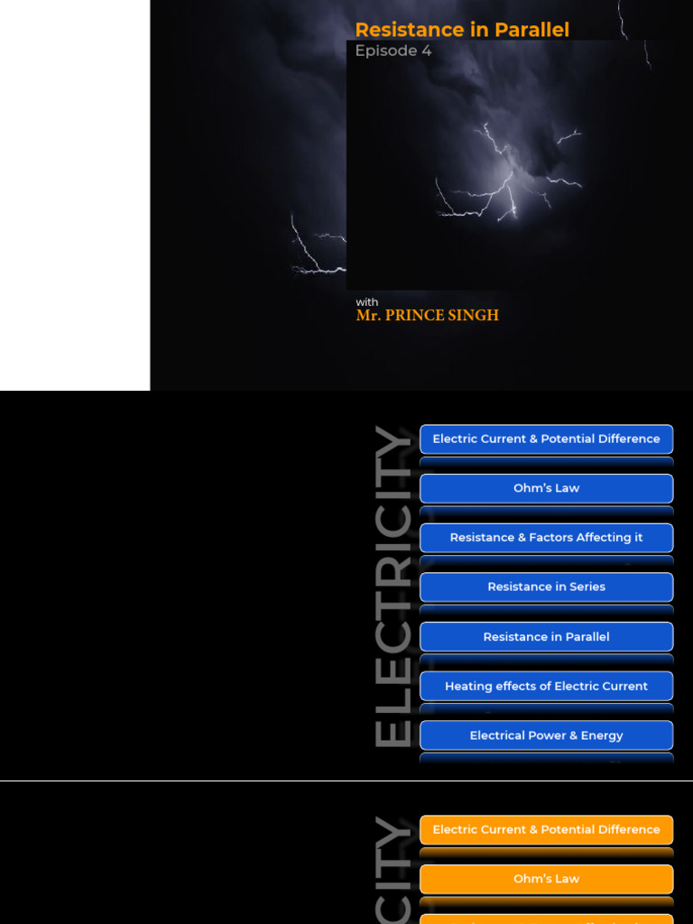 Lecture+5 +Resistance+in+Parallel | PDF | Series And Parallel Circuits ...