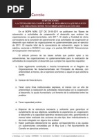 SUBVENCIONES COOPERACIÓN AL DESARROLLO 2011