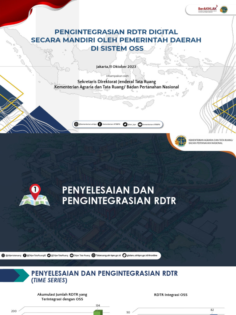 Pembukaan - 20231010 - Pengintegrasian RDTR Digital Di Sistem OSS ...