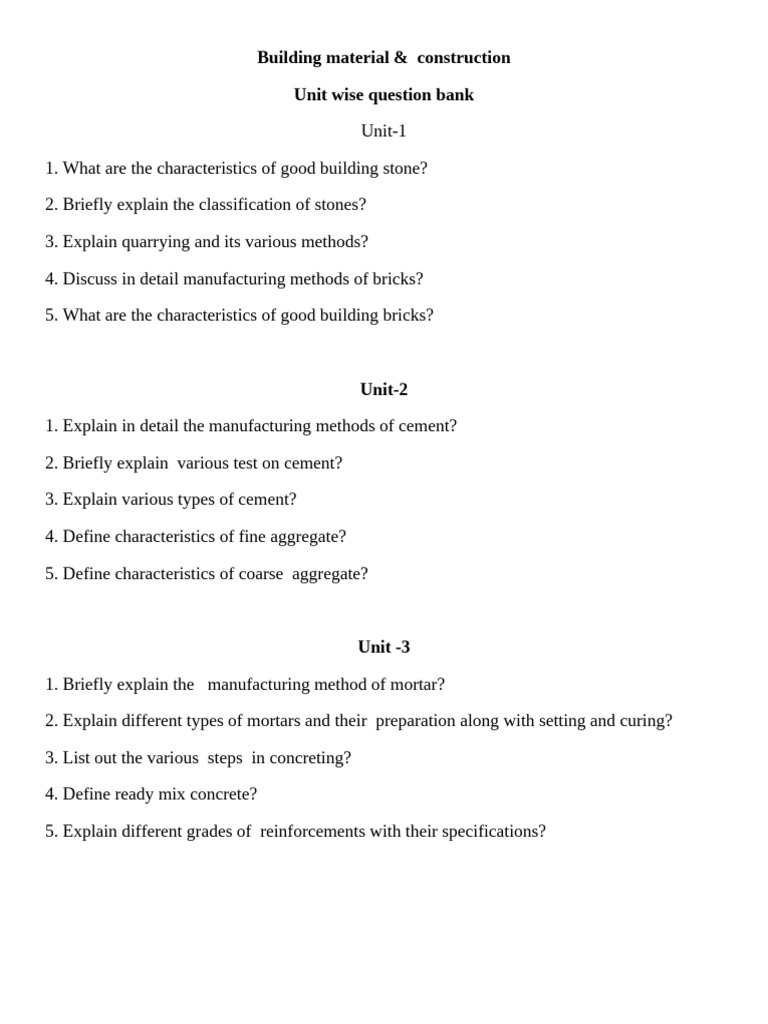 BMC Question Bank | PDF