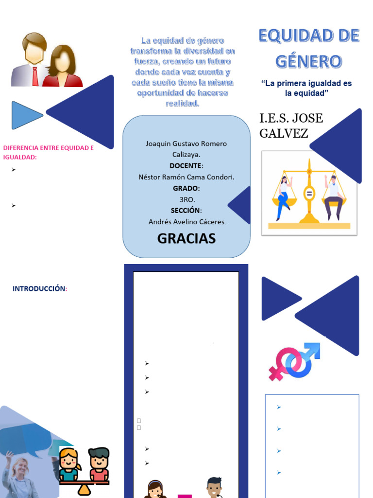 Equidad e Igualdad: Claves y Diferencias | PDF | Igualdad de género ...