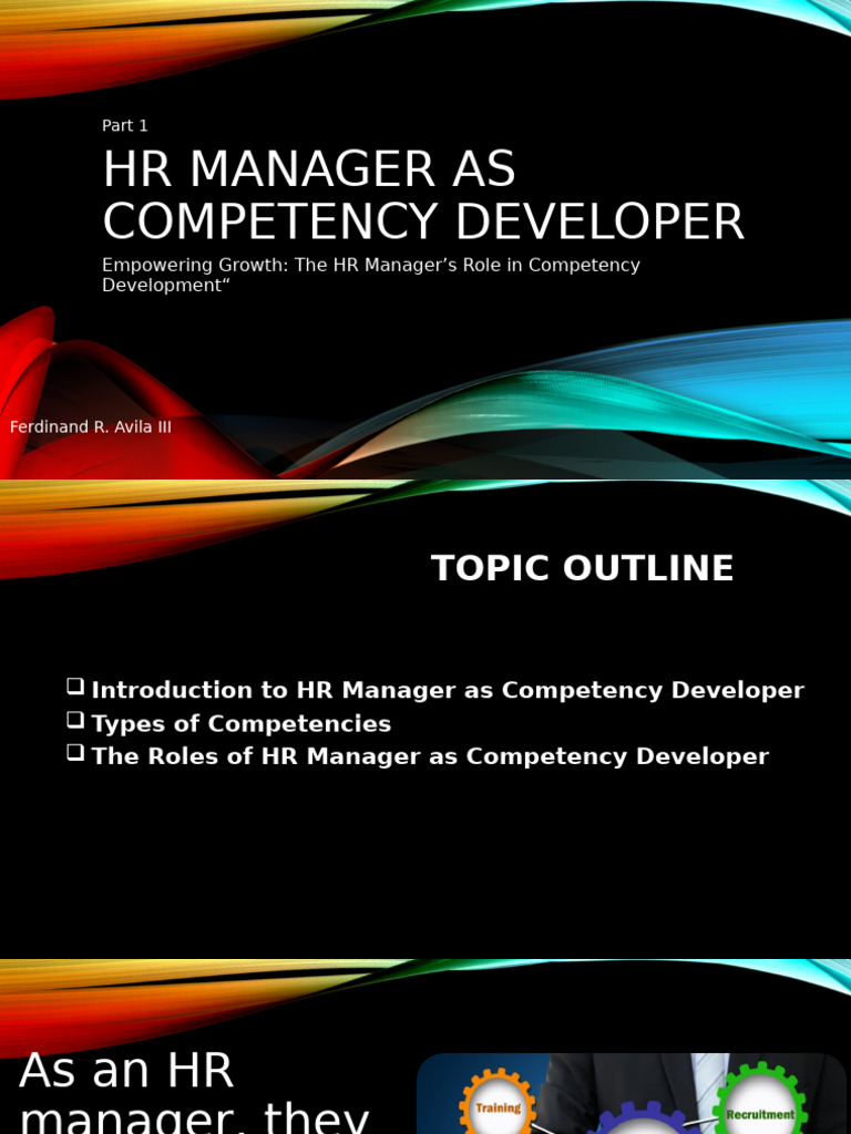 HR's Role in Competency Growth | PDF | Recruitment | Leadership