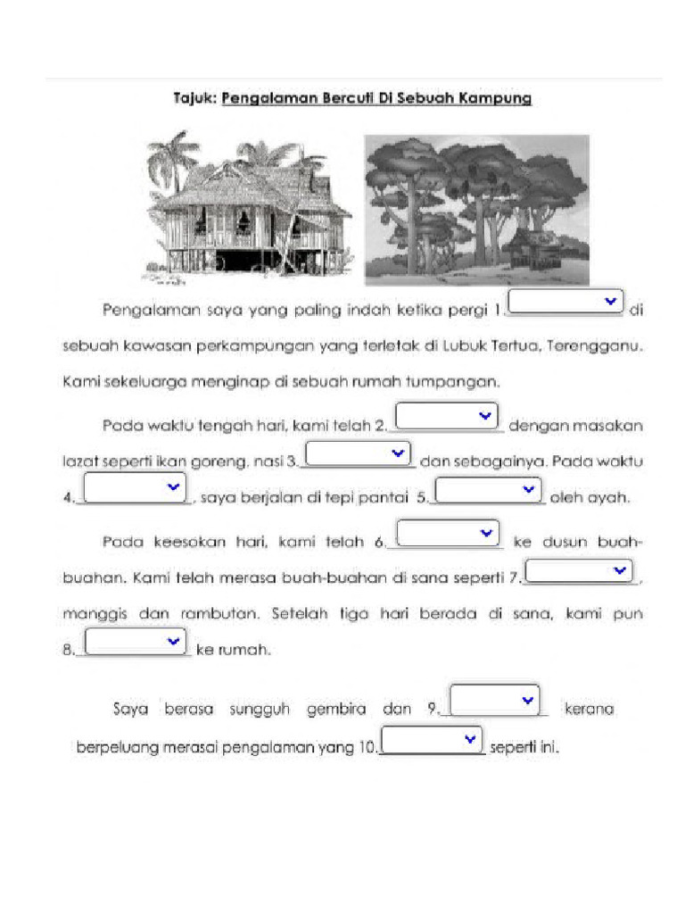 Pengalaman Bercuti | PDF