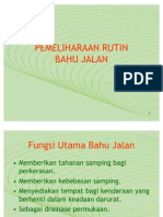 Pemeliharaan Rutin Bahu Jalan